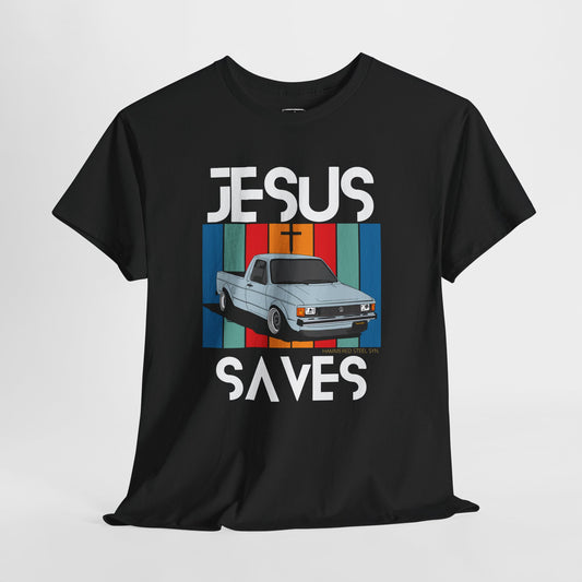 Jesus Saves Caddy T-shirt